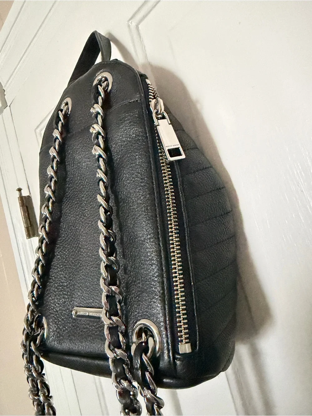 Rebecca Minkoff Black Quilted Mini Julian